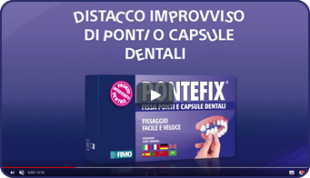 Pontefix® Fissa Ponti e Capsule Dentali Kit Completo 1 pz